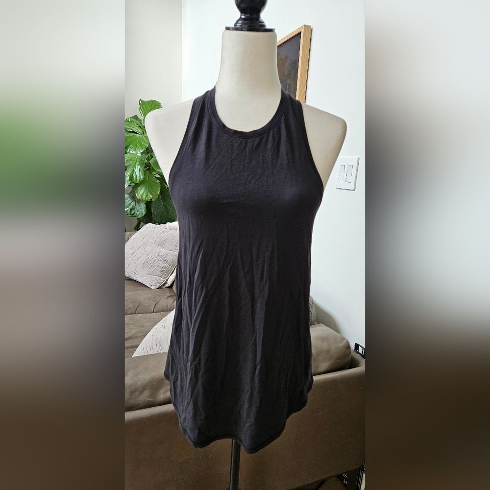 Tie Back Lululemon Black Sleeveless Women's Top